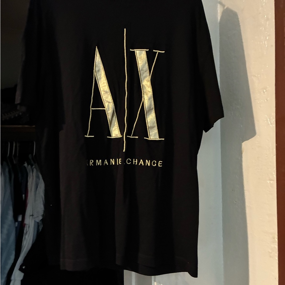 Armani Exchange Black T-Shirt